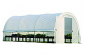 Теплица ShelterLogic 3x6x2.4 «Круглая крыша и жесткая дверь»